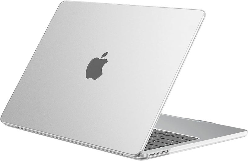 Eoocoo Case Compatible with MacBook Pro 14 inch M5 2026 2025-2021 M4 M3 M2 M1 Pro/Max Chip, Matte Clear Hard Shell Scratch Resistant Laptop Protective Cover Case, Original Clear - Image 1